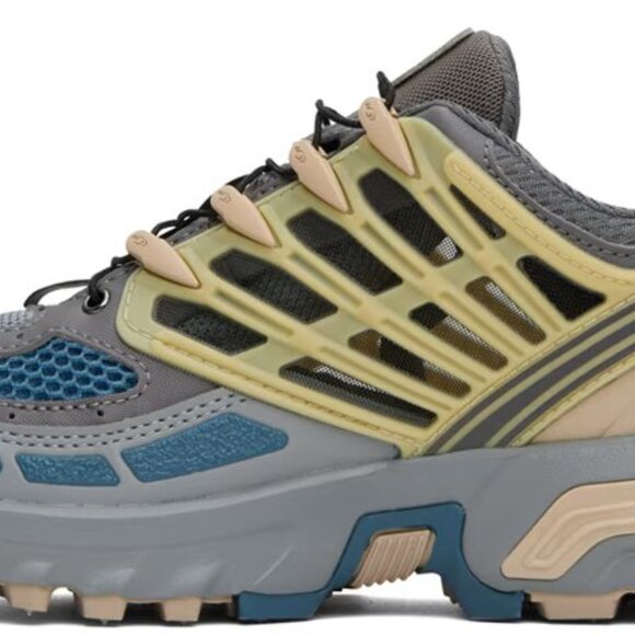 Salomon ACS Pro Advanced Pewter Aegean Blue L47299000 Mens Size 10 NEW HTF COLOR - Picture 10 of 12